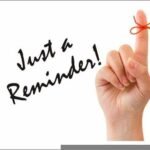 To High School Senior Parents – A Few Reminders