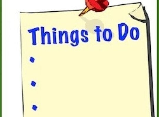 Fall Break To Do List