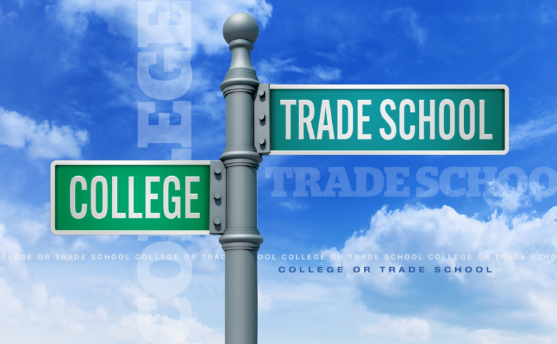 Skilled trades vs college